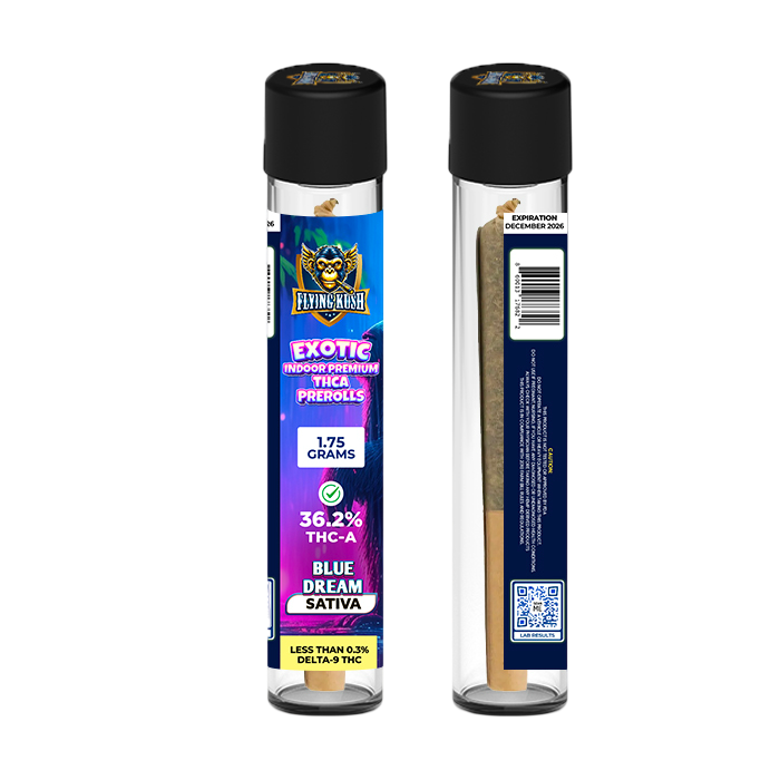 Flying High | Exotic Indoor THCa Pre Rolls : 1.75 Gram