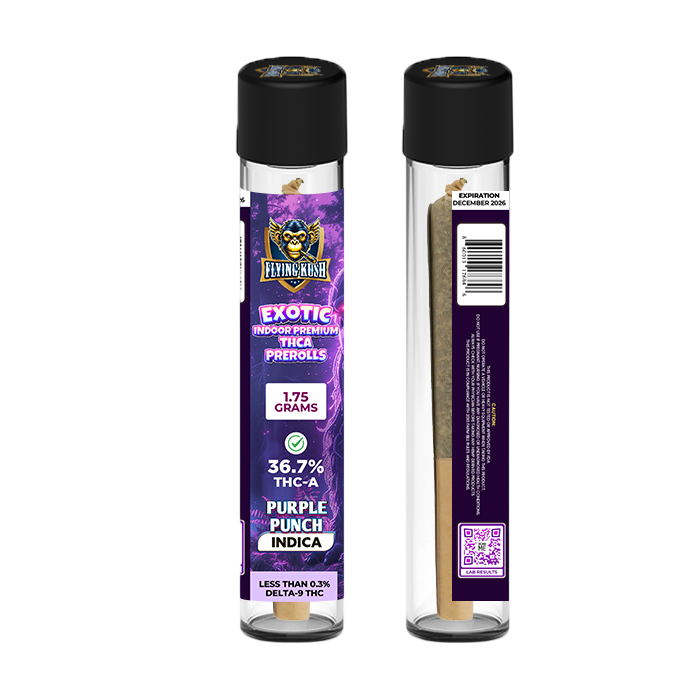 Flying High | Exotic Indoor THCa Pre Rolls : 1.75 Gram