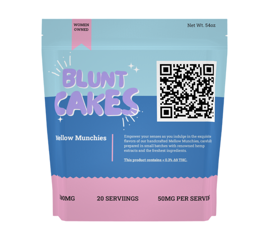 Blunt Cakes | Delta 9 Mellow Munchies : 1000mg