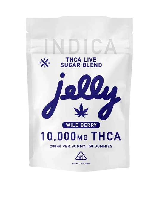 Not Your Bakery | THCa Live Sugar Gummies : 10,000mg - Wild Berry (INDICA)