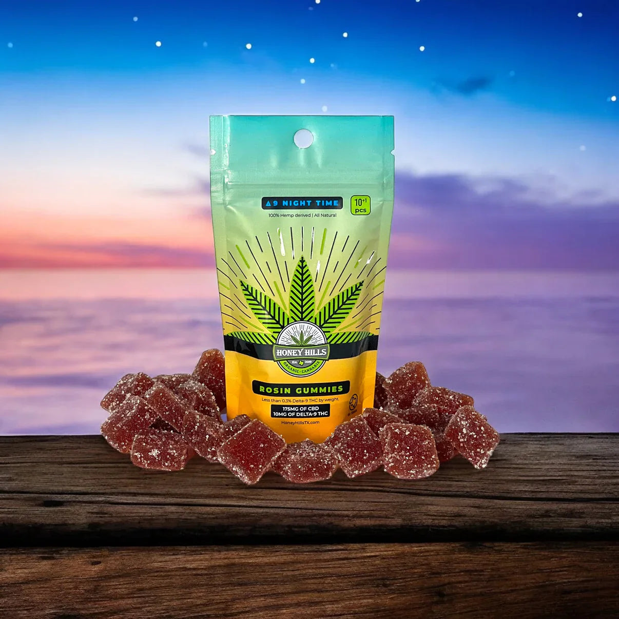 Honey Hills | Delta 9 THC Gummies | 100mg