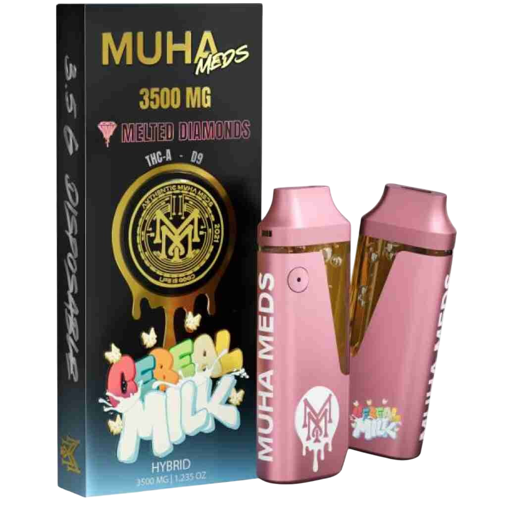 MUHA MEDS | THCa/D9 | Melted Diamonds Disposable Vape - 3.5 G