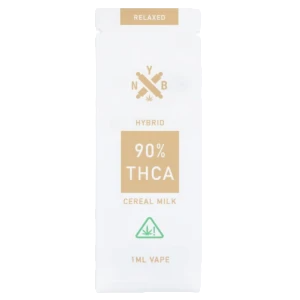 Not Your Bakery | 1ml [90%] THCa Disposable Vape : Cereal Milk (HYBRID)