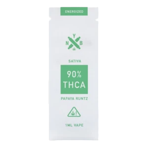 Not Your Bakery | 1ml [90%] THCa Disposable Vape : Papaya Runtz (SATIVA)